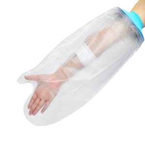 בית חולים מפעל קריוש עזרה ראשונה מגן פצע עמיד למים באיכות גבוהה למקלחת זרוע קצרה למבוגרים כיסויי יצוק עמידים למים - Product Image 1