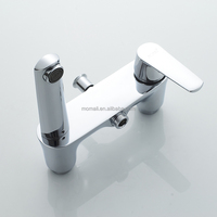 Robinet mitigeur de bain et de douche, à noyau de Valve, salle de bains en céramique, laiton, prix d'usine, chromé, robinetterie de bain contemporain de douche