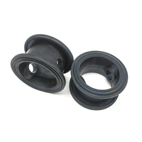 Valve papillon de haute qualité avec joint d'étanchéité en caoutchouc EPDM/NBR, formes et couleurs personnalisables, ODM/OEM disponible, MOQ 1 pièce, automobile