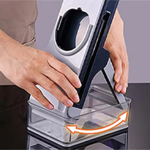 Best Selling Kitchen Gadgets Professional Food <b>Chopper</b> Manual Mandoline Slicer <b>Vegetables</b> Grater Cutter for Kitchen - Product Image 2