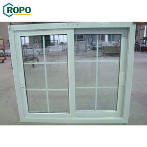 <span class=keywords><strong>Veka</strong></span> allemand standard australien à bas <span class=keywords><strong>prix</strong></span> promotionnel de qualité supérieure double <span class=keywords><strong>fenêtre</strong></span> coulissante en verre avec rails - Product Image 3