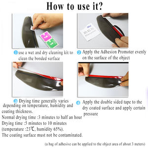 WBG Sobres de toallitas no tejidas con promotor de adhesión de cinta acrílica de doble cara - Product Image 3