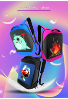 Sac à dos LED avec écran programmable, sac à dos pour ordinateur portable avec écran contrôlable par application, sac à dos LED étanche pas cher