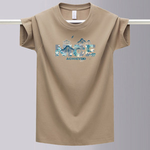 Camiseta Casual <span class=keywords><strong>para</strong></span> Hombre, Superventas 2026, de Alta Calidad, Algodón Puro Suave, Transpirable, Agradable al Tacto, con Cuello Bordado - Product Image 2