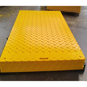 Heavy Duty Ground Protection <b>Mats</b> for Road Construction HDPE Plastic Trackway Flooring PE Ground Plate for Road Construction - Product Image 3