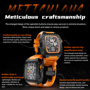 Ngoài trời người đàn ông Đồng hồ Smartwatch Hw Zero BT cuộc gọi NFC năng động quay số theo dõi sức khỏe đồng hồ đeo tay Hw Zero Đồng hồ thông minh cho thể thao - Product Image 3