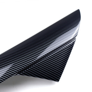 Tiras de Sellado de Puertas de Fibra de Carbono para Ford Explorer 2011-2019, Moldura Negra con Cinta Adhesiva para Instalación - Product Image 2