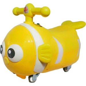 Lindo coche de juguete de plástico de 4 ruedas para niños, tobogán oscilante para interiores y exteriores para pies de bebé de 1 a 4 años - Product Image 4