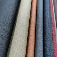 Autocollant en tissu vinyle synthétique non tissé en PVC artificiel personnalisé pour la décoration de la sellerie intérieure des canapés et des sièges de voiture