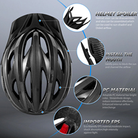 Casque de vélo pas cher EN1078 CPSC AS/NZS, équipement de sécurité pour les sports de plein air, casque de vélo pour femmes et hommes adultes
