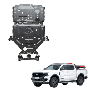 Placa Protectora <span class=keywords><strong>de</strong></span> Chasis Cubre Cárter para Motor, Protector <span class=keywords><strong>de</strong></span> Salpicaduras para Ford Ranger T6 T7 T8 T9 Wildtrak Raptor F-150 F150 - Product Image 1