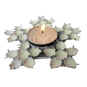 Candelero moderno de metal con luz de té, atractivo diseño de hierro dorado, superventas para fiestas, el último candelabro votivo estándar - Product Image 5