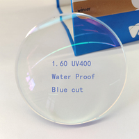 Lentes Ópticas SHMC Anti-Reflejantes, Impermeables, con Protección UV400, Visión Sencilla, Transparentes, con Filtro de Luz Azul