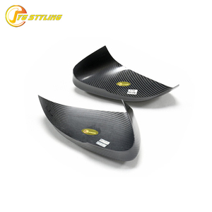 Cubierta de Espejo Retrovisor de Fibra de Carbono Seca para <span class=keywords><strong>Jaguar</strong></span> XF XK XJ XE 2010+ (Accesorio para Espejos Laterales) - Product Image 2