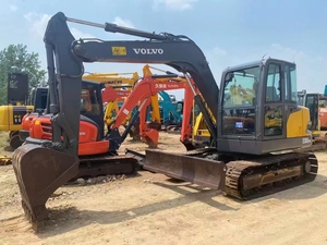 Excavadoras EC80D Usadas, Mini Excavadora Volvo, Excavadoras Hidráulicas EC80 Duraderas de 8 Toneladas para Equipos de Construcción - Product Image 2