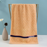Serviette de toilette et de visage de luxe en coton pur jacquard rayé, séchage rapide, douce et épaisse, 32x72cm, pour hôtels 5 étoiles, salons et spas - Vente en gros