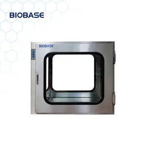 Biobase Luchtdouche Doorgang Doos Gmp Roestvrijstalen Overdracht Window Pass Box Voor Cleanroom