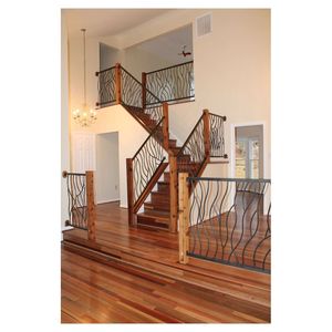 Barandilla de Hierro Forjado que Cumple con las Normas para Áreas Comunes de Edificios de Apartamentos, Residencias Multifamiliares y Propiedades de <span class=keywords><strong>Alquiler</strong></span> Interiores - Product Image 1