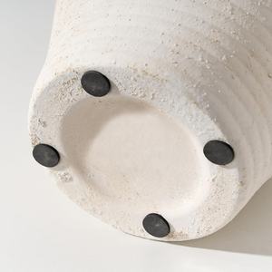 9.2 इंच वैस विंटेज जापानी घर-स्टे फार्महाउस शैली की कला सिरेमिक वेस टेराकोटा फ्लोपॉट जीवन विवाह पार्टी के लिए - Product Image 6