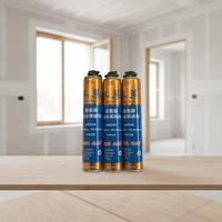 MU CHAO A01 750ml Mousse PU à cellules fermées, spray expansible, scellant de construction monocomposant pour le remplissage des joints, haute dureté