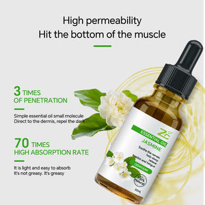 Aceite esencial orgánico absoluto de jazmín | Aceite de jazmín árabe-100% Extracto de flor de jazmín natural puro - Product Image 3