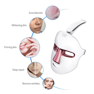 Máscara facial LED 2026, terapia de luz, máscara de fotones de 7 colores, estimulación de colágeno, iluminadora, antienvejecimiento - Product Image 2
