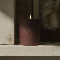 Boîte cadeau classique AIKUN, bougie aromatique personnalisée, hôtel, hall, ambiance élégante et sophistiquée, bougie parfumée en cire de soja, en céramique