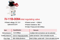 CNKB prix d'usine DC12V vanne de régulation de pression d'entrée d'eau IV-11B-0084 électrovanne sanitaire