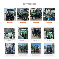 Traktor Pertanian Baru 40 HP dengan Part Opsional Mesin Pertanian 4x4 RH1304 Mini Traktor untuk Pertanian