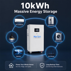 High Capacity 51.2V 10kWh Stackable Sodium Ion Battery Home Storage CAN Enabled Offline <b>Grid</b> Low Temperature Stable Power - Product Image 6