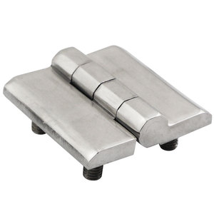 Bisagra de Acero Inoxidable 304 CL209, Bisagra Industrial para Puerta de Gabinete, Apertura de 180 Grados, Diseño de 4 Orificios - Product Image 4