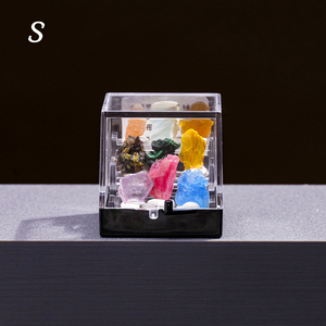 Caja de muestras de cristal de roca y minerales de diferentes tamaños de espécimen natural al por mayor para recuerdo y regalo - Product Image 4