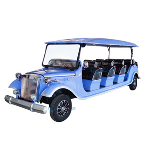 Autobús Turístico Eléctrico Clásico Vintage de Lujo de 14 Plazas, Personalizado de Fábrica, para Hoteles y Resorts - Product Image 3