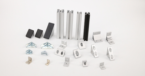 China Hersteller 30*30mm Schlitz 6 2001 Doppel anker verschluss aus Zink druckguss für Aluminium extrusion t Schlitz Industrie 20 25 30 40 - Product Image 4