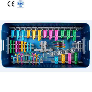 Set instrumen saluran Lumbar minimal, mikro tengkuk serviks sistem kurungan fusi medis untuk operasi tulang - Product Image 2