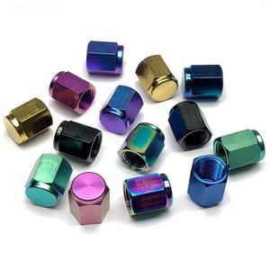 Bouchons de valve en alliage de titane pour voiture, moto, vélo, écrou de valve, noyau de valve, accessoires pour moto - Product Image 1