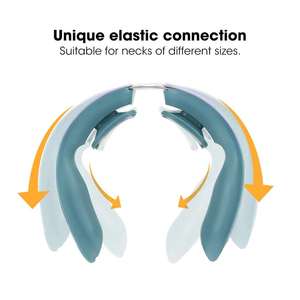 Produtos mais vendidos 2023 Dezenas Elétrica Inteligente Recarregável Pescoço e Voltar Massager com Aquecimento para Alívio Da Dor Do Pescoço - Product Image 4