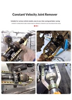 Outil universel de dépose de joint homocinétique, extracteur d'arbre de transmission, accessoire de dépose de cage de joint homocinétique, outil de réparation automobile pour garage