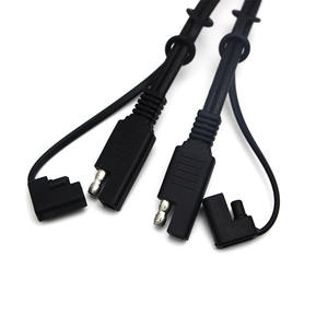 Cavo di prolunga Y a bassa tensione 14AWG da 1 a <span class=keywords><strong>2</strong></span> con connettore SAE a sgancio rapido per collegamento batteria solare - Product Image 3