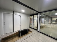 Maison conteneur modulaire légère, extensible et à assemblage rapide, entièrement aménagée pour bureau, hôtel et villa en zone isolée