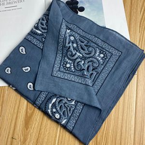 Pañuelo de algodón 100% con estampado Paisley, estilo vintage hip hop, pañuelo cuadrado multifuncional para ciclismo, máscara facial, bufanda mágica para la cabeza - Product Image 5