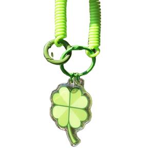 Llavero NFC Personalizado GSC con Impresión Personalizada, Programable con URL, Llavero Inteligente para Sistema de Control de Acceso, Impermeable, Trébol Verde - Product Image 4