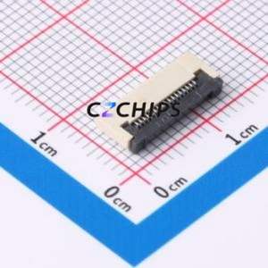 FPC-0.5FX-17PWCR-H20 FFC/FPC Connector SMD,P=0.5mm,Horizontal Mount Connector Flip Cover Type Bottom Contact 17P 0.5mm - Product Image 1