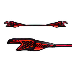 Adecuado para el montaje de luz trasera <span class=keywords><strong>Toyota</strong></span> <span class=keywords><strong>Sienna</strong></span> 21-23 Granvia modificado a través del montaje de luz trasera de flujo dinámico LED - Product Image 2