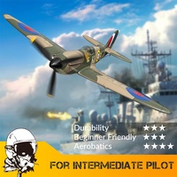 VOLANTEX Spitfire RC avion 2.4Ghz 4CH 6 axes gyroscope RTF électrique extérieur Radio télécommande combattant RC avion modèle d'avion