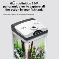 Nouveau style Guangdong – Petits aquariums en verre transfrontaliers, humidificateur économe en énergie, aromathérapie, pour salon et bureau