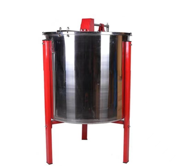 8 Frame Stainless Steel Radial Manual Honey Extractor Manual Bee Honey Extractor Honey Centrifuge Beekeeping Equipment Tools
