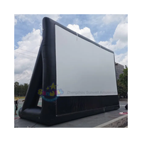 Écran de projection arrière gonflable de cinéma, vente en gros, pouces