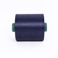 Fil teint 100% polyester pour tissu, 50g, vente directe d'usine, DTY 75D/36F, dosage pour tissage