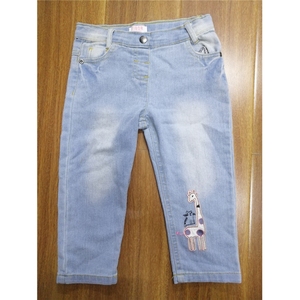 2020 di vendita per bambini Jeans Stock in stile cinese in eccedenza Denim abbigliamento Stock per bambini - Product Image 4